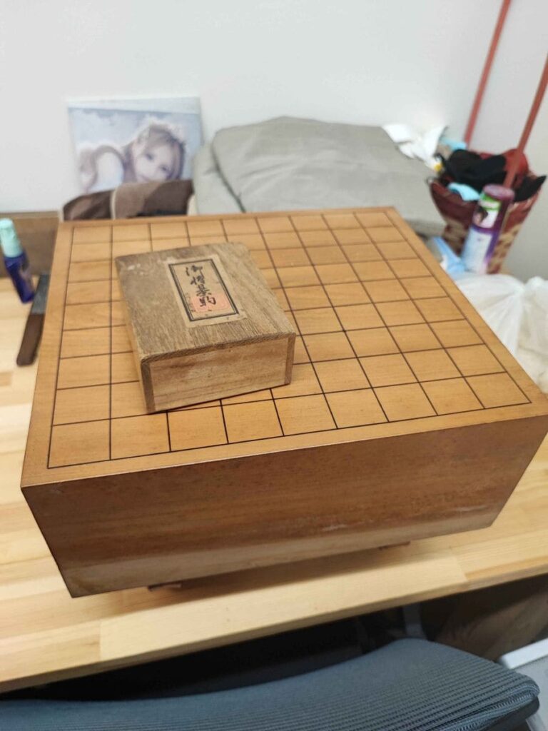 将棋盤回収